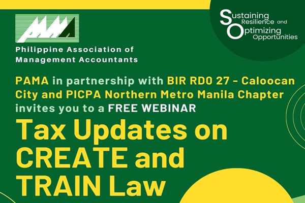 Tax Updates on CREATE and TRAIN Law