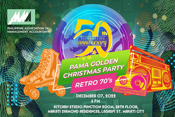 PAMA Golden Christmas Party Retro 70's