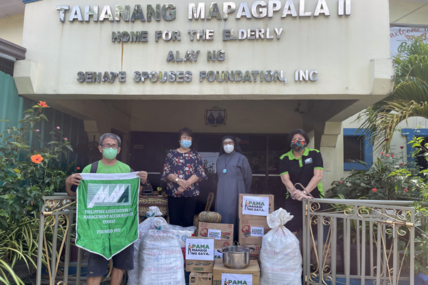 Donation To Tahanang Mapagpala